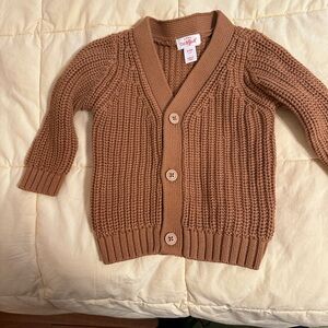 Cat & Jack Brown Knit Sweater